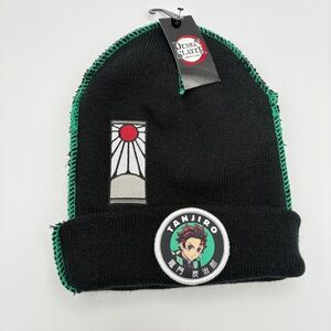 Demon Slayer: Kimetsu No Yaiba Tanjiro Contrast Beanie NWT